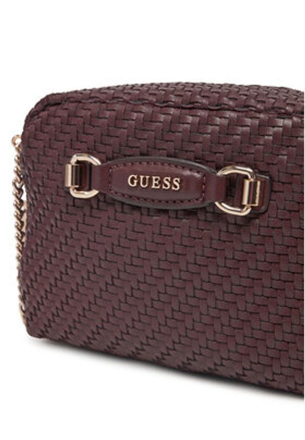 Guess Torebka HWWG95 30140 Bordowy. Kolor: czerwony. Materiał: skórzane