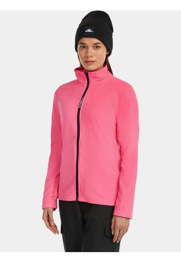 Sweter Damski O'Neill FWC'Cruz Jack's Polartec FZ. Kolor: różowy. Materiał: polar. Sport: turystyka piesza
