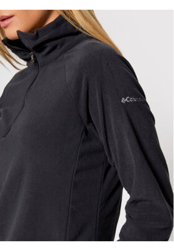 columbia - Columbia Polar Glacial 1802201 Czarny Regular Fit. Kolor: czarny. Materiał: syntetyk