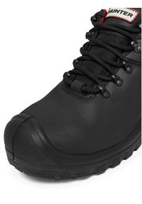 Hunter Półbuty HUNTER-SS-06 M Czarny. Kolor: czarny. Materiał: skóra, nubuk #4