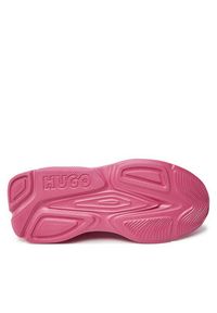 Hugo Sneakersy Leon Runn 50512717 Różowy. Kolor: różowy. Materiał: materiał #6