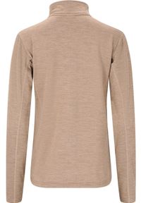 Damska kurtka dresowa z pełnym zamkiem błyskawicznym Whistler Juice. Kolor: beżowy. Materiał: dresówka. Sport: turystyka piesza #2