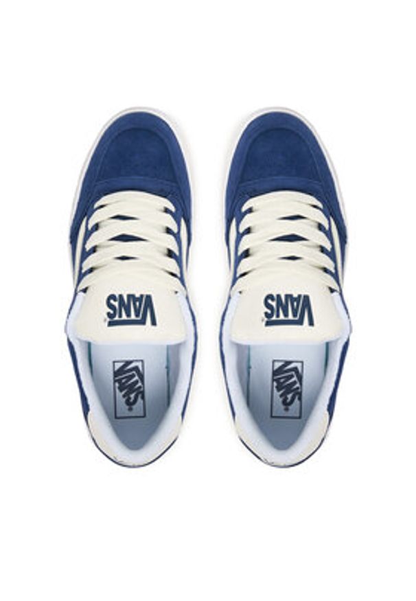 Vans Sneakersy Hylane VN000D1JFOB1 Granatowy. Kolor: niebieski. Materiał: skóra, zamsz