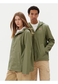 Hunter Kurtka przeciwdeszczowa Izzy Unisex HARU0012251 Khaki Regular Fit. Kolor: brązowy. Materiał: syntetyk