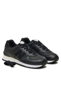 New Balance Sneakersy WL574FT2 Czarny. Kolor: czarny. Materiał: skóra. Model: New Balance 574