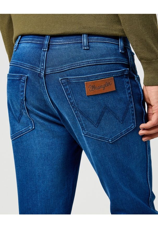 Wrangler - WRANGLER MĘSKIE SPODNIE JEANSOWE WRANGLER TEXAS SLIM BLUE JAM 112358217