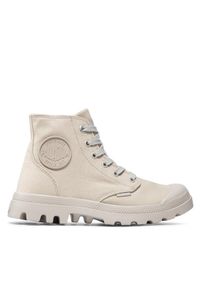 Palladium Trapery Pampa Hi Mono U 73089-056-M Beżowy. Kolor: beżowy. Materiał: materiał