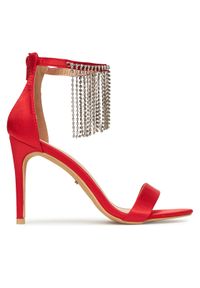 DeeZee Sandały RK01-22 Czerwony. Kolor: czerwony. Materiał: materiał #1