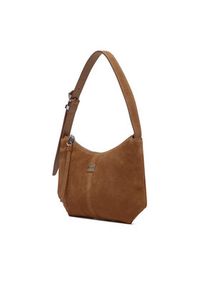 Tommy Jeans Torebka Tjw Slouchy Suede Shoulder Bag AW0AW18859 Brązowy. Kolor: brązowy. Materiał: skórzane, zamszowe #3