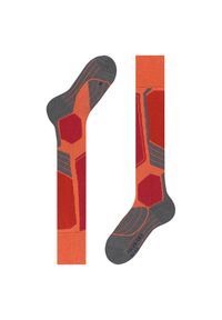 Skarpetki Falke SK1 Comfort. Kolor: pomarańczowy. Sport: narciarstwo #1
