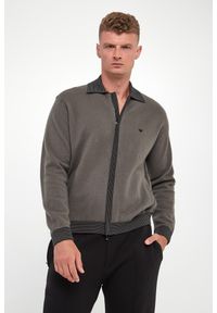Emporio Armani - Sweter męski wełniany EMPORIO ARMANI. Materiał: wełna #1