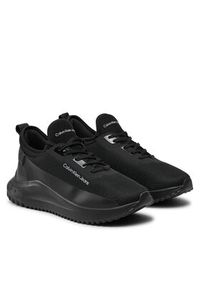 Calvin Klein Jeans Sneakersy Eva Runner Low Sock In Mix YW0YW01572 Czarny. Kolor: czarny. Materiał: materiał #4