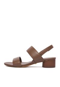 Gino Rossi - GINO ROSSI Sandały C-LP355740-1 Brązowy. Kolor: brązowy. Materiał: skóra #9
