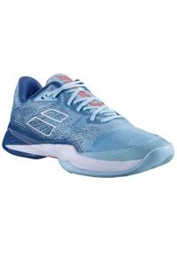 Buty tenisowe męskie Babolat Jet Mach 3 Clay Men. Kolor: niebieski, pomarańczowy, wielokolorowy. Sport: tenis