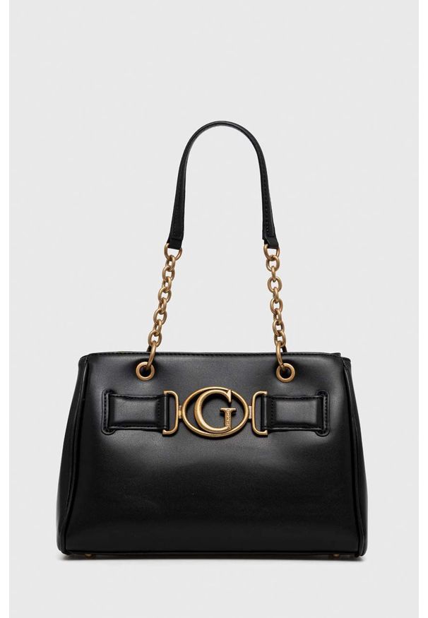 Guess torebka kolor czarny. Kolor: czarny. Rodzaj torebki: na ramię