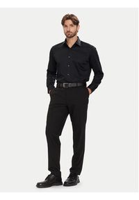 BOSS Koszula H-Joe 50549901 Czarny Regular Fit. Kolor: czarny. Materiał: bawełna #4