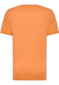 Mustang - MUSTANG AUSTIN MĘSKI T-SHIRT KOSZULKA LOGO TANGERINE 1014950 7036 #4