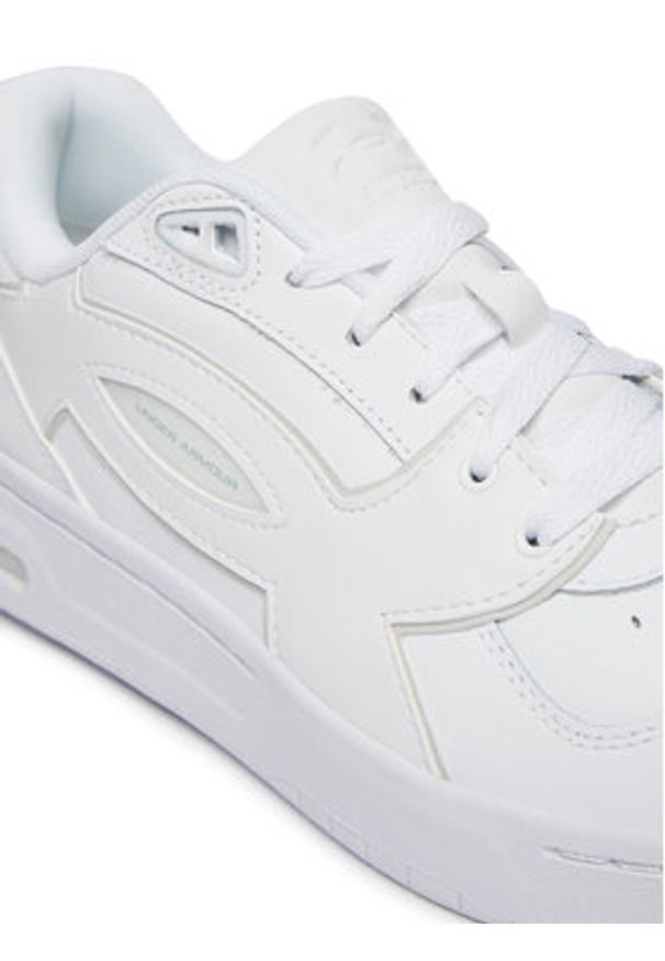 Under Armour Sneakersy UA Flex 6007037 100 Czarny. Kolor: czarny. Materiał: skóra