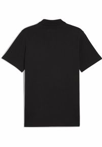 Puma - Męska koszulka polo F1® Essentials PUMA Black. Typ kołnierza: polo. Kolor: czarny. Materiał: prążkowany