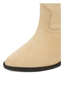 Badura Kowbojki EO-BRAYLE-121881 Beżowy. Kolor: beżowy. Materiał: zamsz, skóra #7