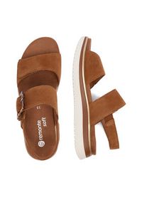 Remonte Sandały CEO-D1J62-22 Brązowy. Kolor: brązowy. Materiał: skóra, zamsz #4