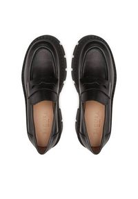 Badura Loafersy MELITO-E23-25713PE Czarny. Kolor: czarny. Materiał: skóra