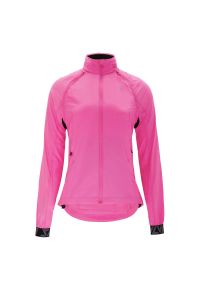 Kurtka wiatroszczelna damska Silvini Vetta odpinane rękawy. Kolor: różowy. Materiał: softshell. Sport: turystyka piesza