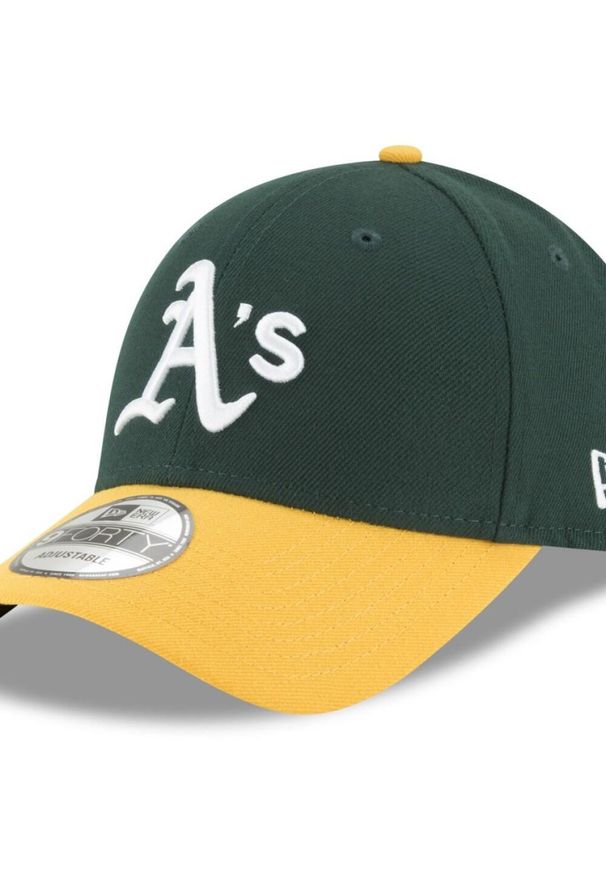 New Era The League MLB Cap Team Oakland Athletics. Kolor: zielony