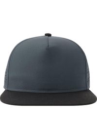 ATLANTIS - Czapka Z Daszkiem Unisex Adult Bank 5 Panel Recycled Snapback Cap. Kolor: czarny, niebieski, wielokolorowy