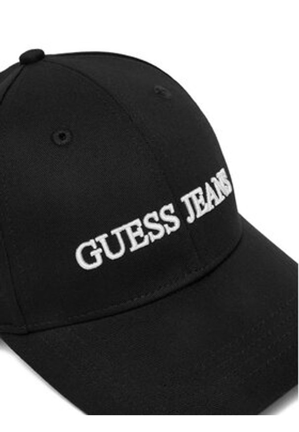 Guess Jeans Czapka z daszkiem WBEO-GJ-U3-002-SS26 Czarny. Kolor: czarny. Materiał: bawełna