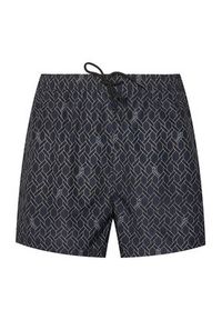 Karl Lagerfeld - KARL LAGERFELD Szorty kąpielowe B1M46003 Granatowy Regular Fit. Kolor: niebieski. Materiał: syntetyk #7