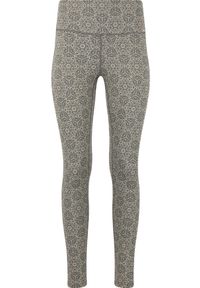Legginsy do jogi Athlecia Geometric Printed. Kolor: szary. Sport: joga i pilates