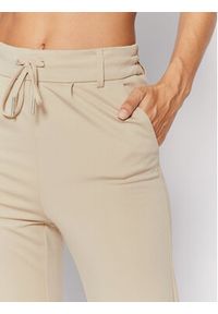 only - ONLY Spodnie materiałowe Poptrash 15115847 Beżowy Slim Fit. Kolor: beżowy. Materiał: wiskoza, syntetyk #4