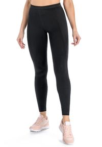 TEYLI - Legginsy na siłownię damskie Teyli Push Up. Kolor: czarny. Materiał: elastan, bawełna. Sport: fitness