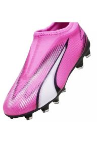 Buty sportowe do piłki nożnej Puma ULTRA MATCH LL. Kolor: czarny, różowy, wielokolorowy. Sport: piłka nożna