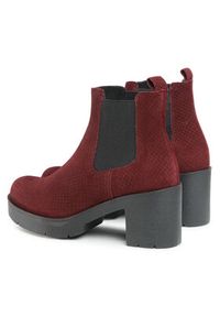 Lasocki Botki RST-CARMEN-02 Bordowy. Kolor: czerwony. Materiał: skóra, zamsz #5