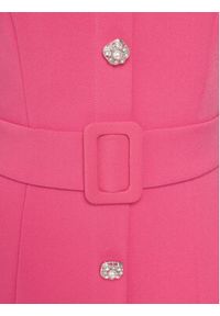 Nissa Sukienka koktajlowa RC14788 Różowy Slim Fit. Kolor: różowy. Materiał: syntetyk. Styl: wizytowy #6