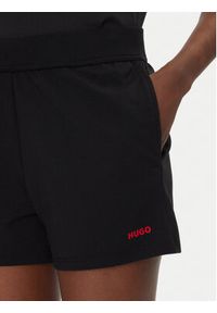 Hugo - HUGO Szorty sportowe 50490596 Czarny Regular Fit. Kolor: czarny. Materiał: bawełna #3