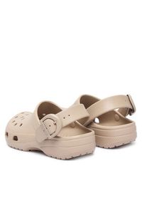 Crocs Klapki Classic Enamel Buckle Clog 213347 Beżowy. Kolor: beżowy #2