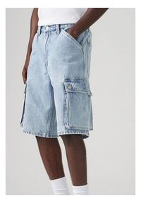 Levi's® Szorty jeansowe 478™ 001GU-0004 Niebieski Baggy Fit. Kolor: niebieski. Materiał: bawełna #4