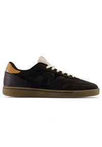 Buty męskie New Balance Numeric NM440JS2 – czarne. Kolor: czarny. Materiał: dresówka, guma, syntetyk, materiał, skóra. Szerokość cholewki: normalna. Sport: skateboard
