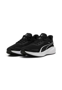 Buty do biegania męskie Puma Skyrocket. Zapięcie: sznurówki. Kolor: czarny, biały, wielokolorowy. Materiał: guma, syntetyk, tkanina, materiał. Szerokość cholewki: normalna. Sport: turystyka piesza