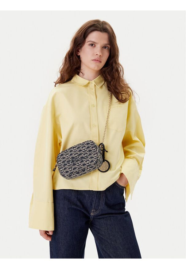 Emporio Armani Torebka EW001891 AF16095 FB237 Granatowy. Kolor: niebieski