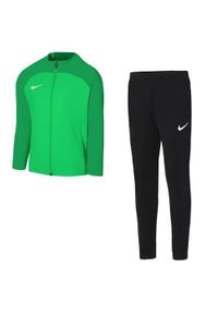 Dres treningowy chłopięcy Nike Academy. Kolor: czerwony, wielokolorowy, czarny, zielony. Materiał: dresówka #1