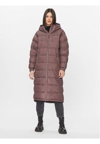 columbia - Columbia Płaszcz zimowy Pike Lake™ II Long Jacket Brązowy Regular Fit. Kolor: brązowy. Materiał: syntetyk. Sezon: zima