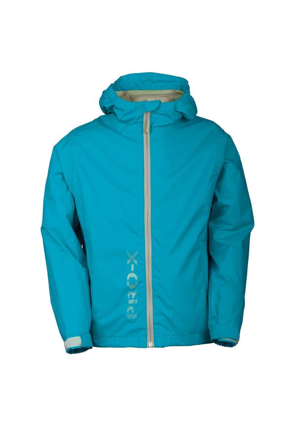 PRO-X ELEMENTS - Dziecięca kurtka wodoodporna Pro-X Elements Flashy. Kolor: niebieski