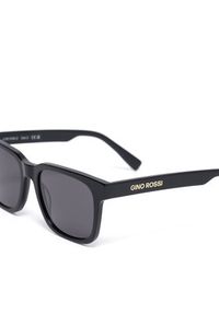 Gino Rossi Okulary przeciwsłoneczne LD91348-2 Czarny. Kolor: czarny