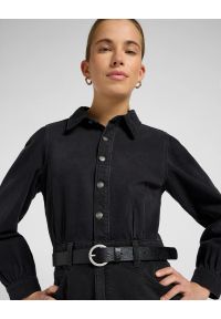 Lee - DAMSKA SUKIENKA LEE LONG SLEEVE DRESS DARK MEMORY 112370995. Długość rękawa: długi rękaw #5