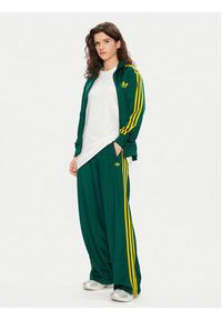 Adidas - adidas Spodnie dresowe adicolor Classic Firebird JP2314 Zielony Loose Fit. Kolor: zielony. Materiał: syntetyk #4