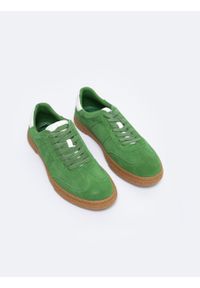 Big-Star - Sneakersy męskie zamszowe zielone NN174188 301. Kolor: zielony. Materiał: zamsz #4